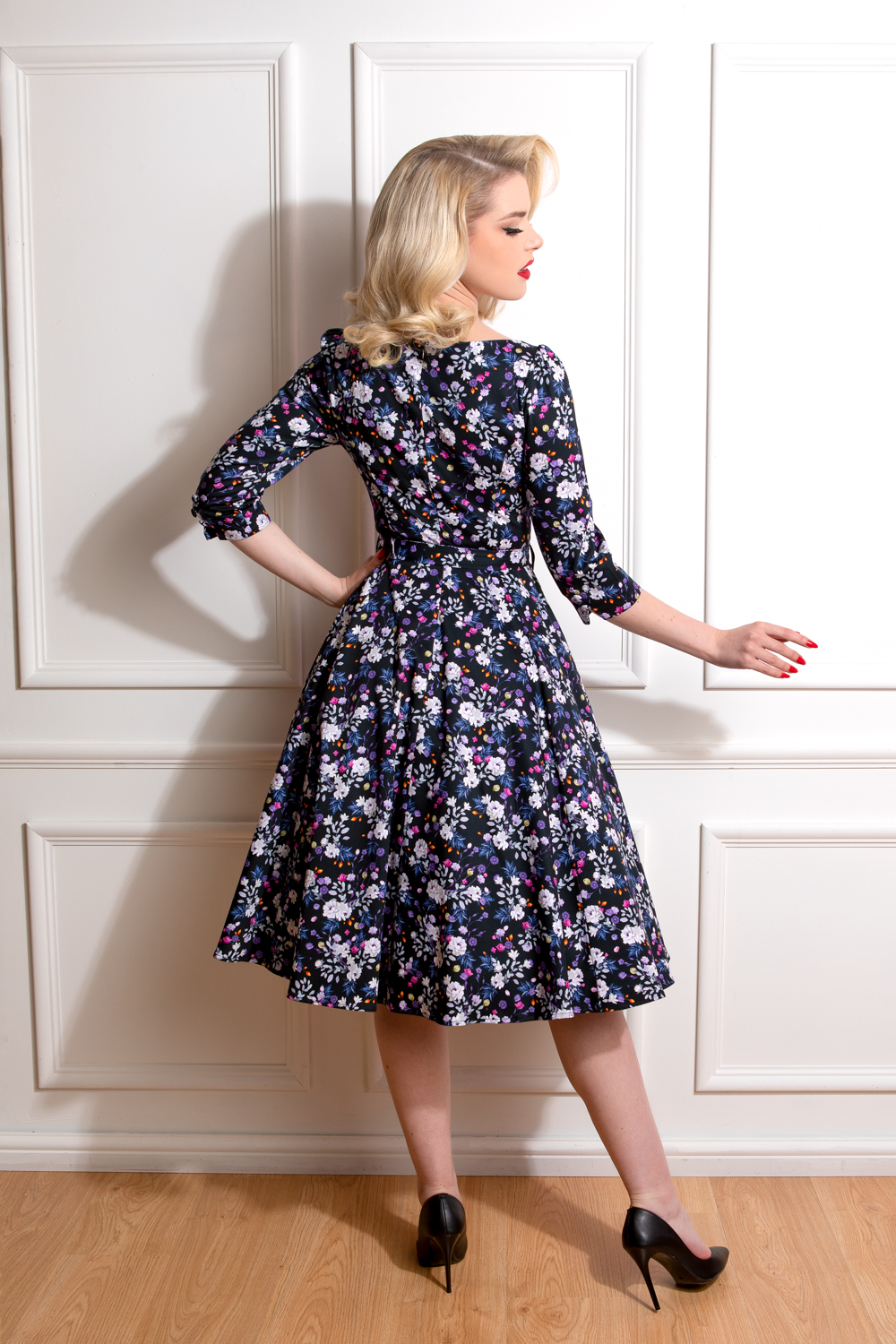 Georgia Floral Swing Dress